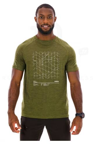 Odlo Ascent Merino Tencel Hyper Mapping 