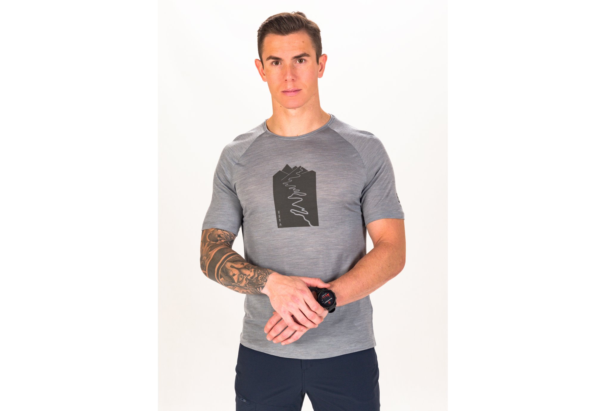 Odlo Ascent Performance Wool ECO M vêtement running homme