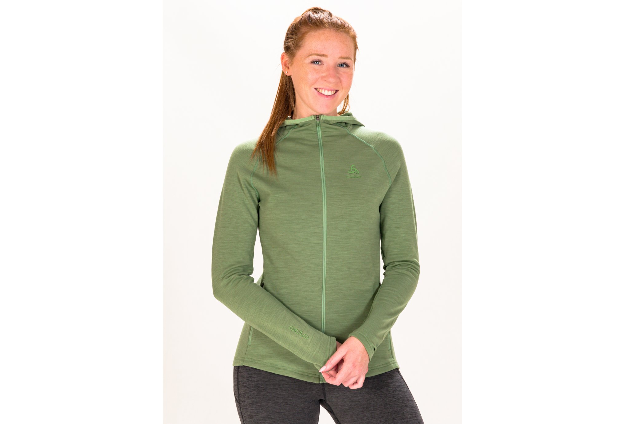 Odlo Ascent Performance Wool Warm W vêtement running femme