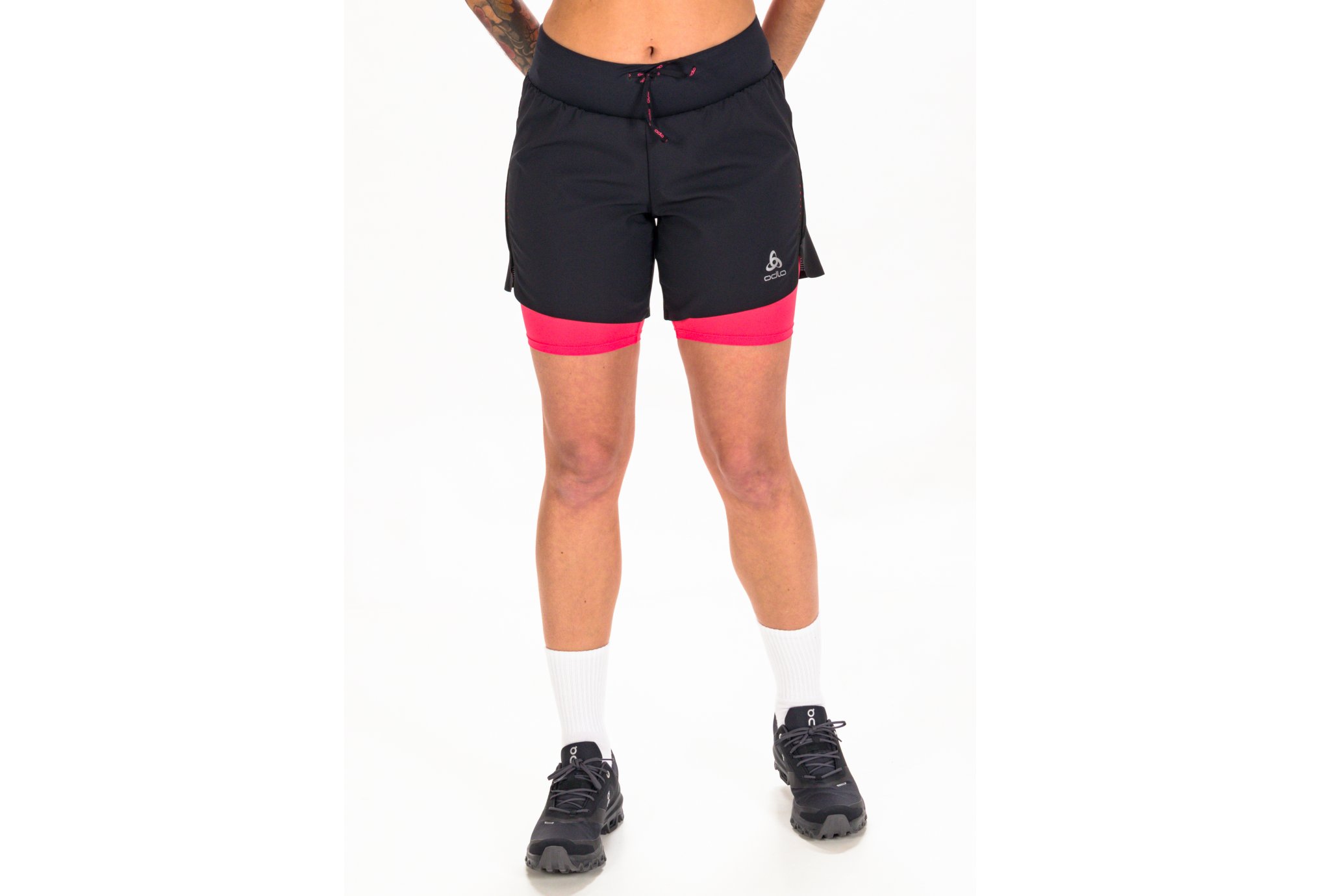 Odlo Axalp Trail 2 en 1 W vêtement running femme déstockage