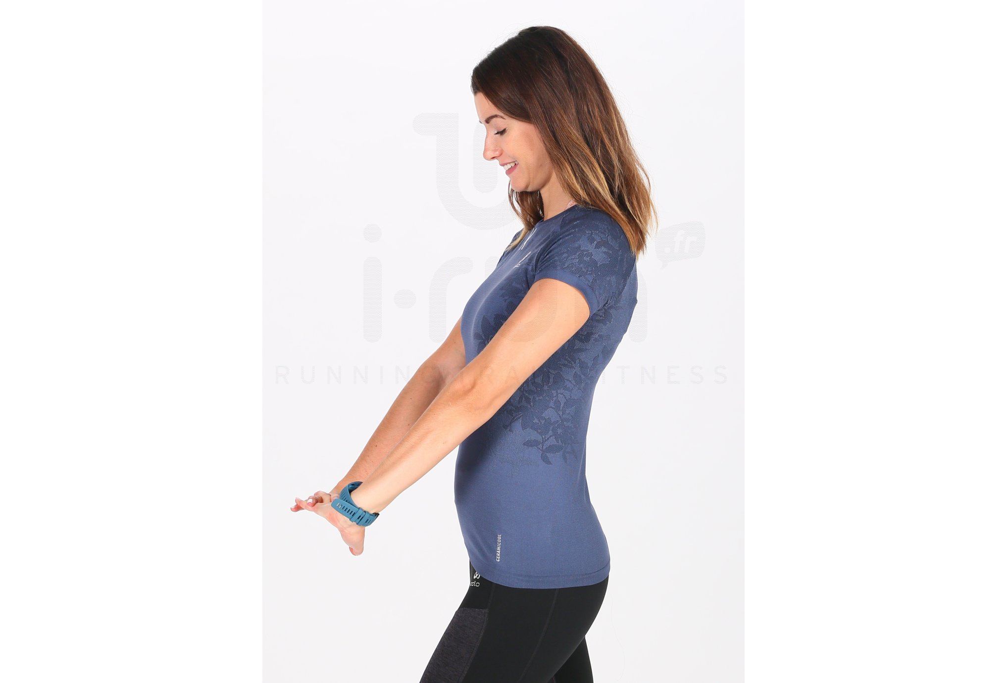Odlo Camiseta manga corta Ceramicool Blackcomb