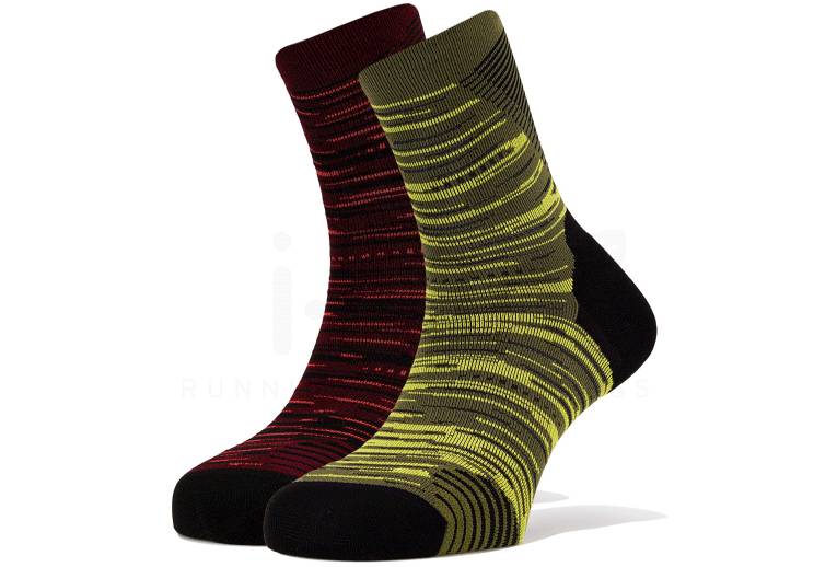 Odlo Lot de 2 Ceramicool Run Graphic 