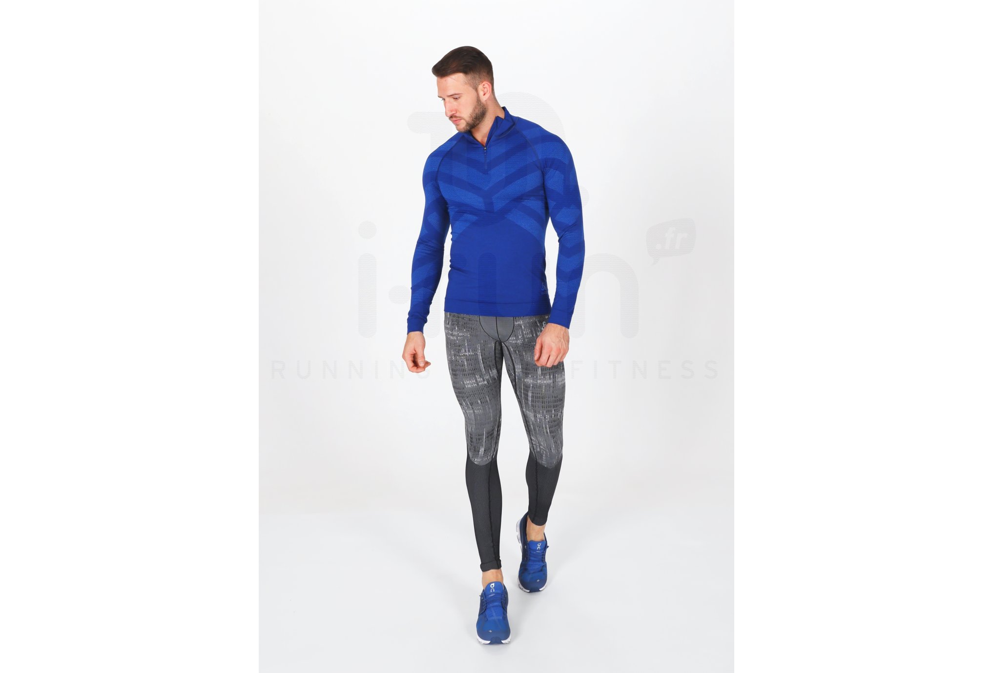 Odlo Natural + Kinship Warm 1/2 zip Herren