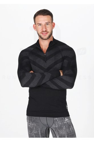 Odlo Natural + Kinship Warm 1/2 zip M 