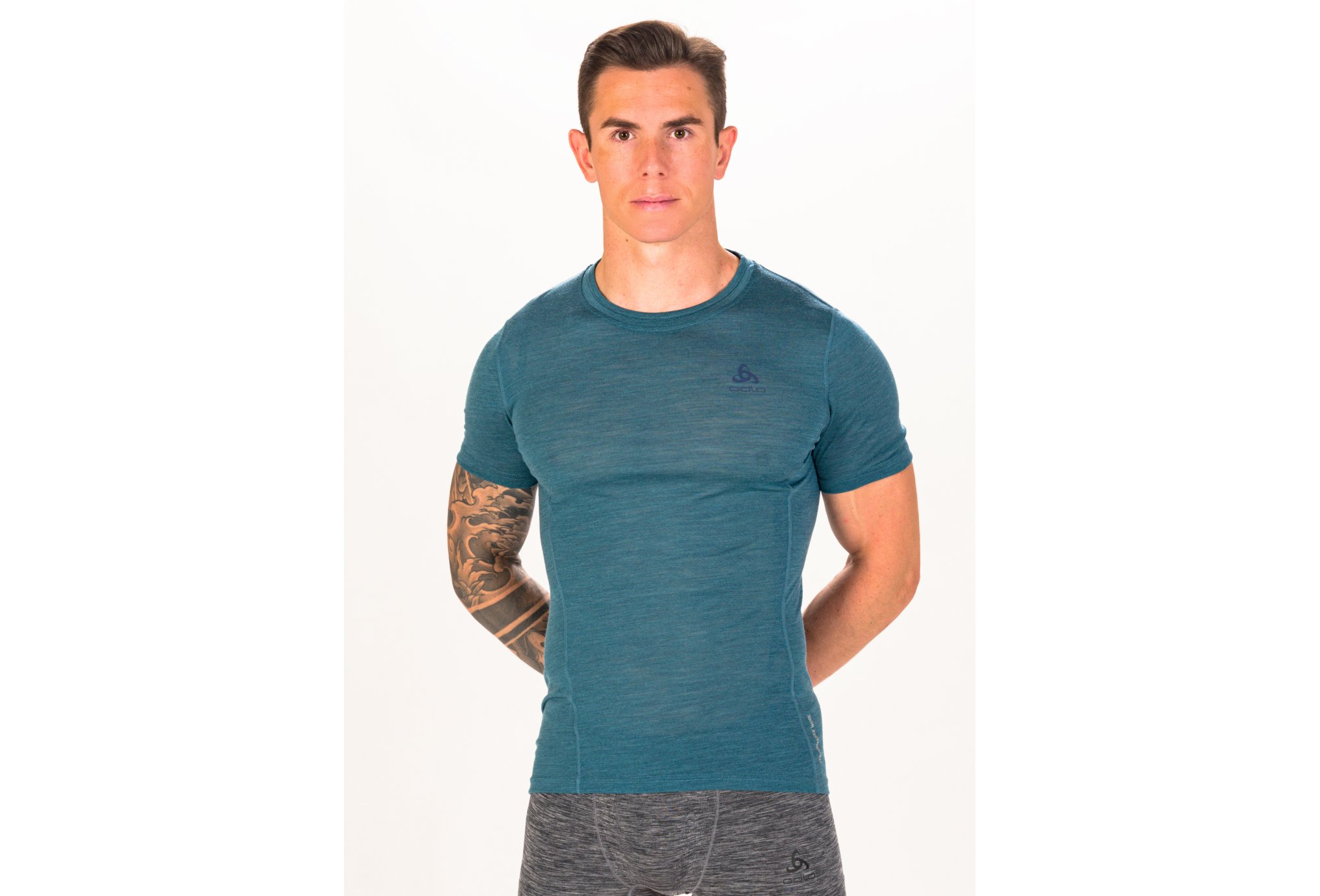 Odlo Natural Performance Wool 130 ECO M vêtement running homme déstockage