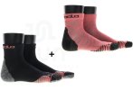 Odlo pack de 2 pares de calcetines Ceramicool Quarter