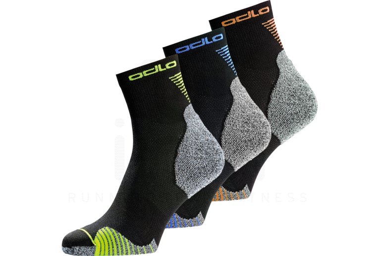 Odlo pack de 3 pares de calcetines Ceramicool Quarter