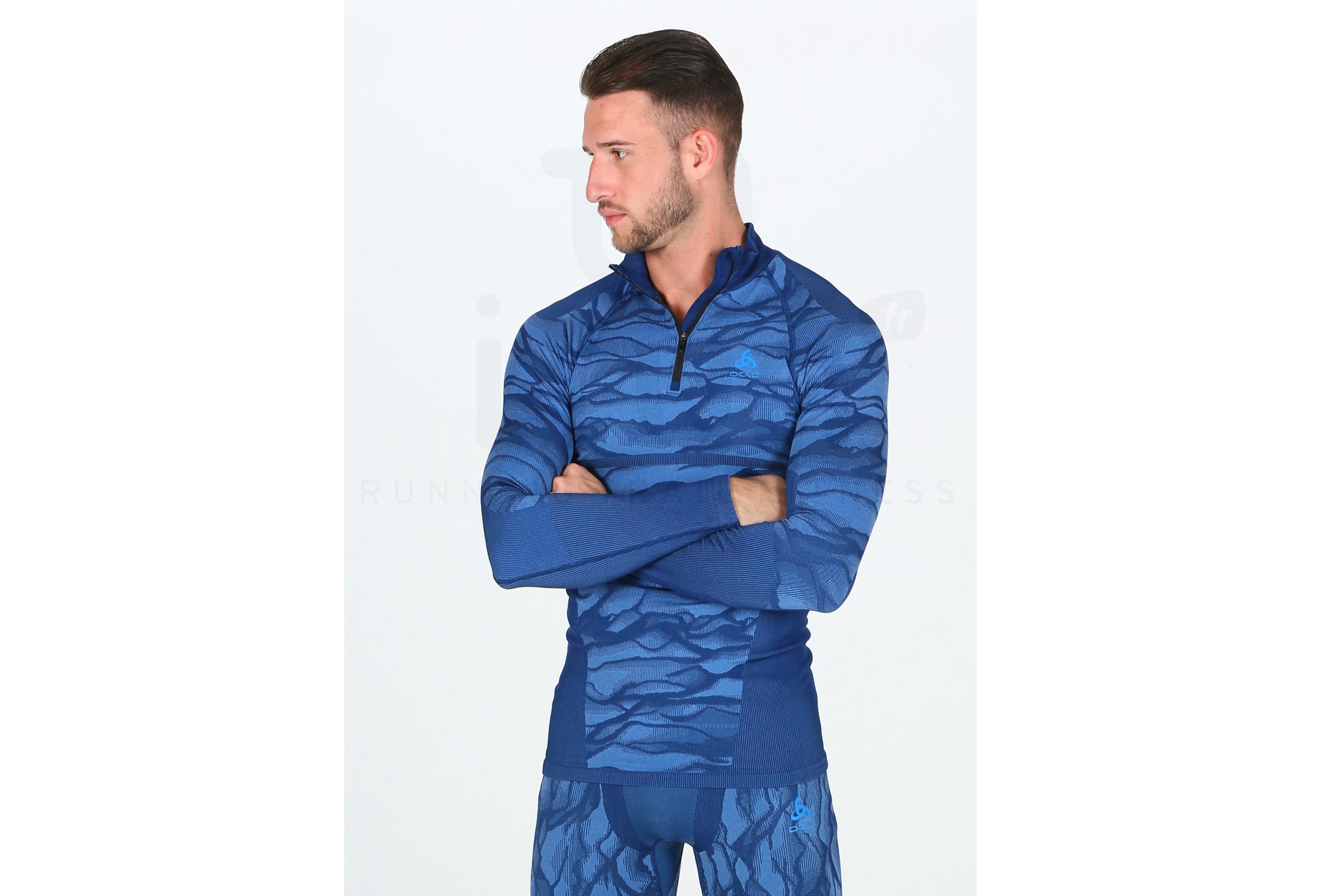 Odlo camiseta manga larga Performance Blackcomb 1/2 zip