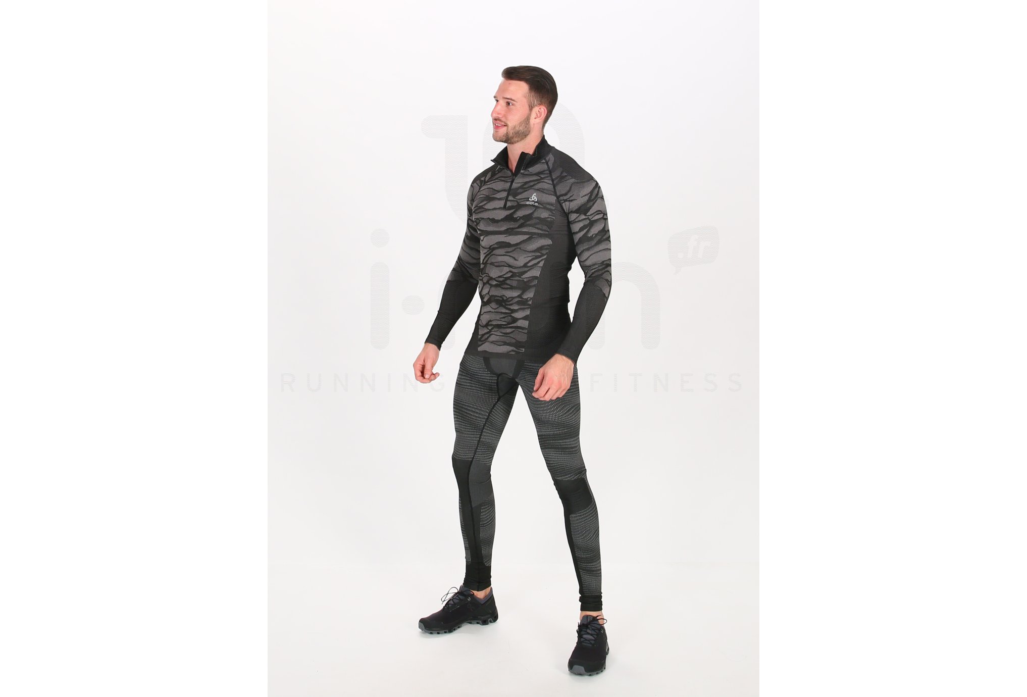 Odlo camiseta manga larga Performance Blackcomb 1/2 zip