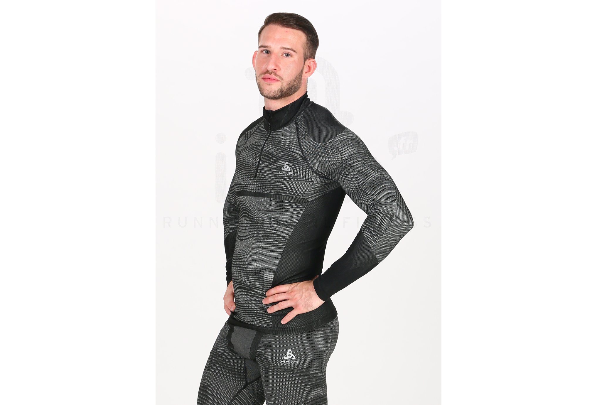 Odlo Camiseta manga larga Performance Blackcomb 1/2 zip