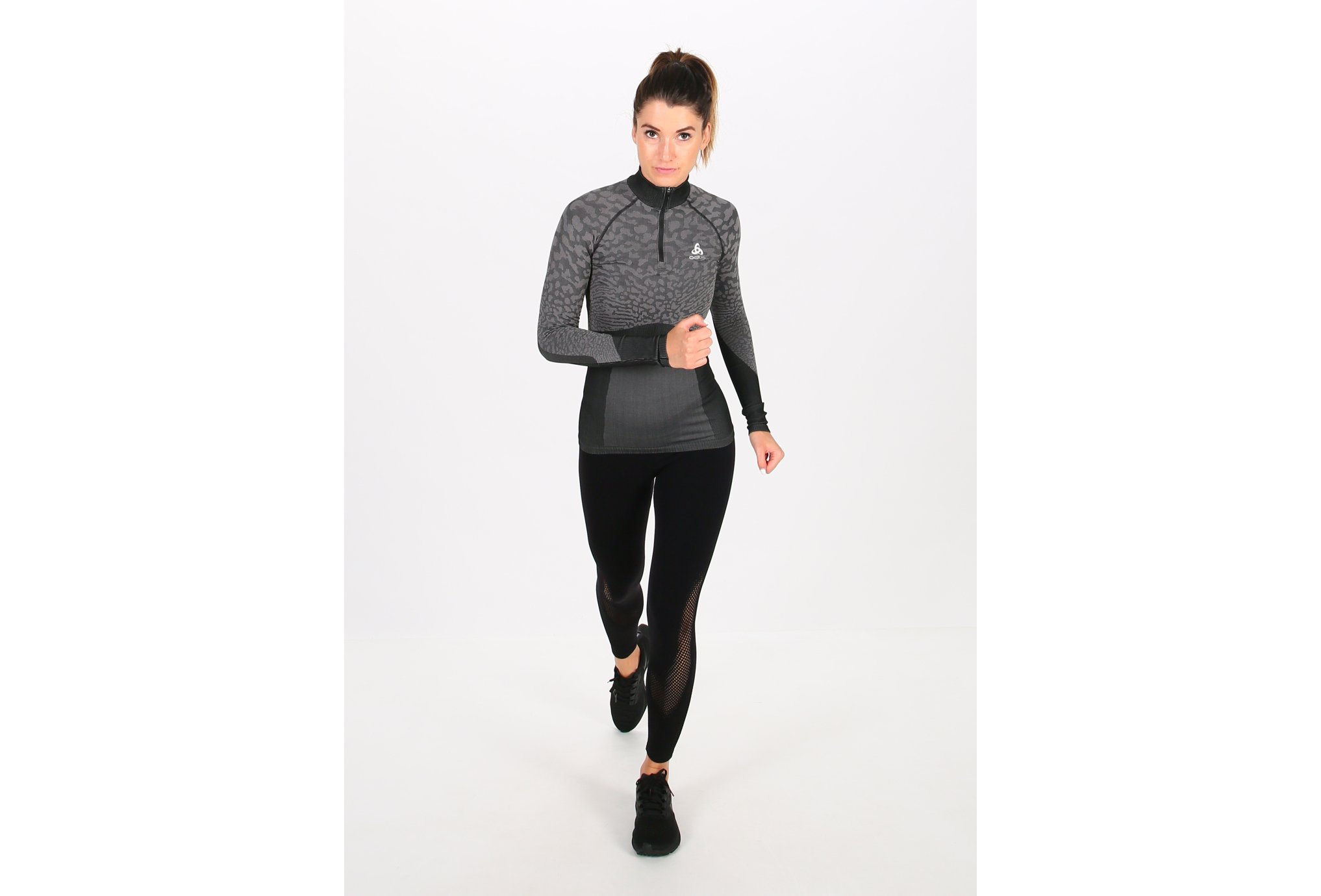 Odlo camiseta manga larga Performance Blackcomb 1/2 zip