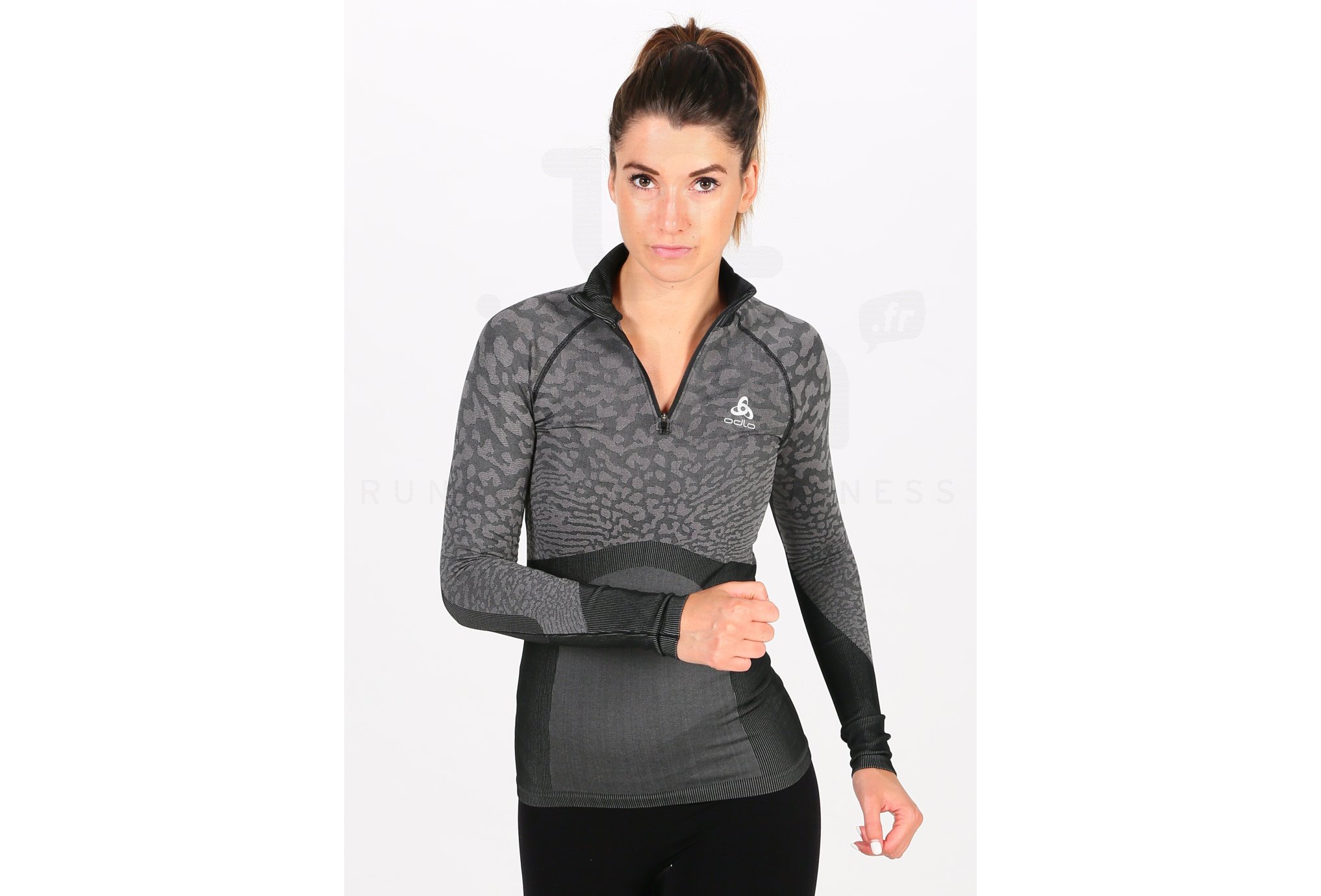 Odlo camiseta manga larga Performance Blackcomb 1/2 zip