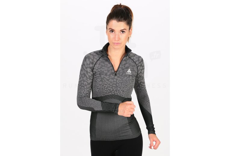 Odlo camiseta manga larga Performance Blackcomb 1/2 zip
