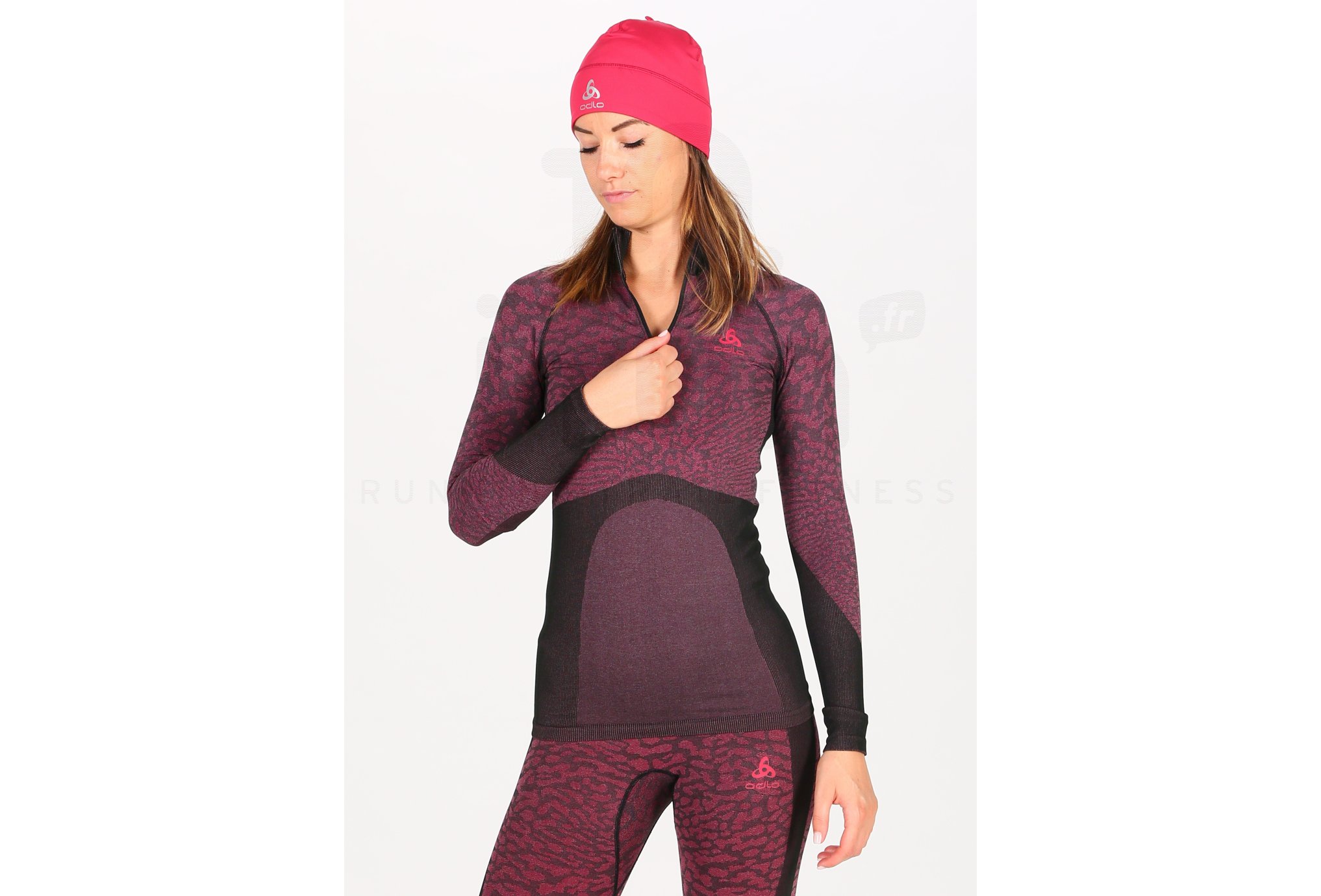 Odlo camiseta manga larga Performance Blackcomb 1/2 zip