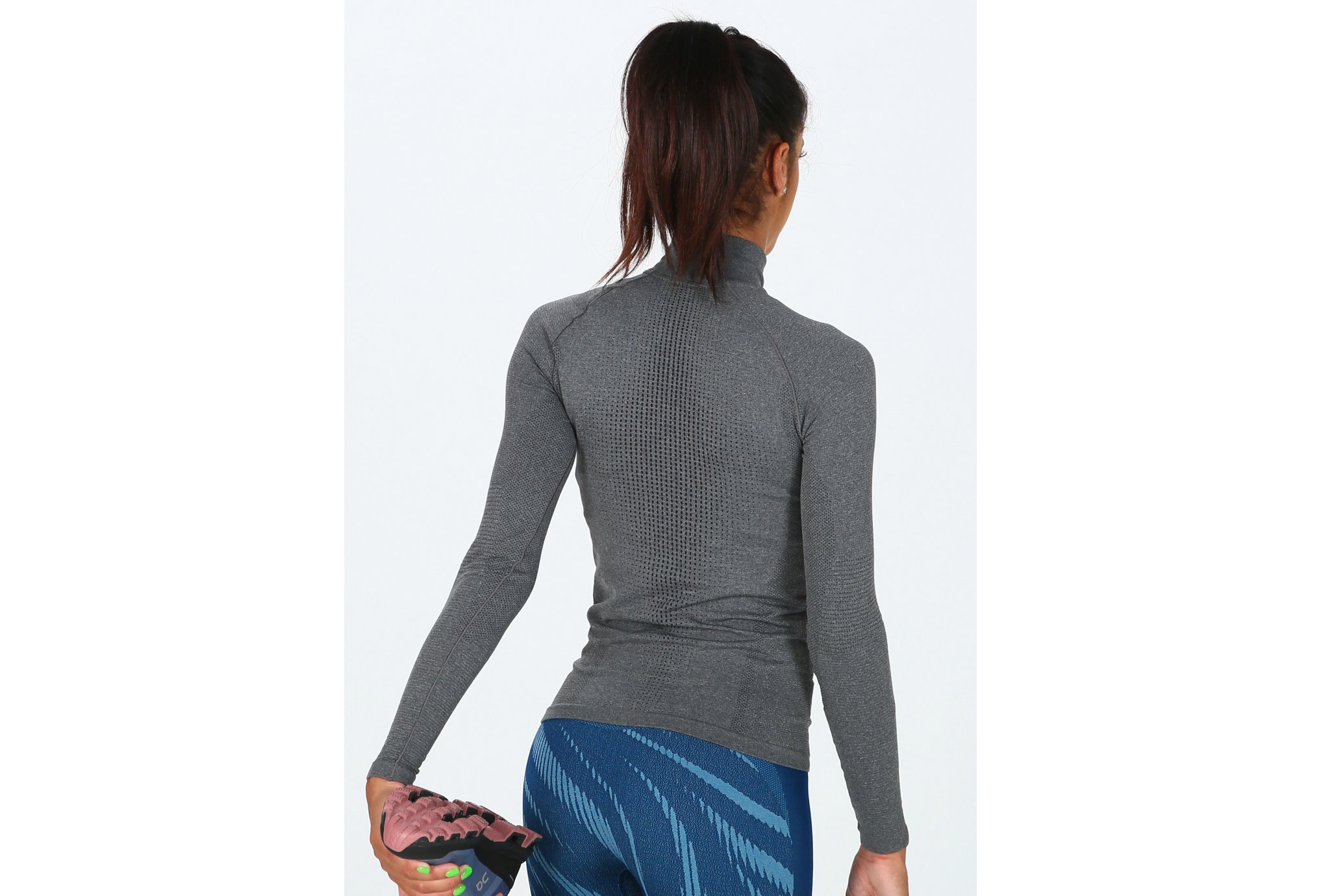 Odlo camiseta manga larga Performance Warm 1/2 zip