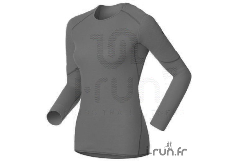 Odlo TS Warm W gris fonc� 