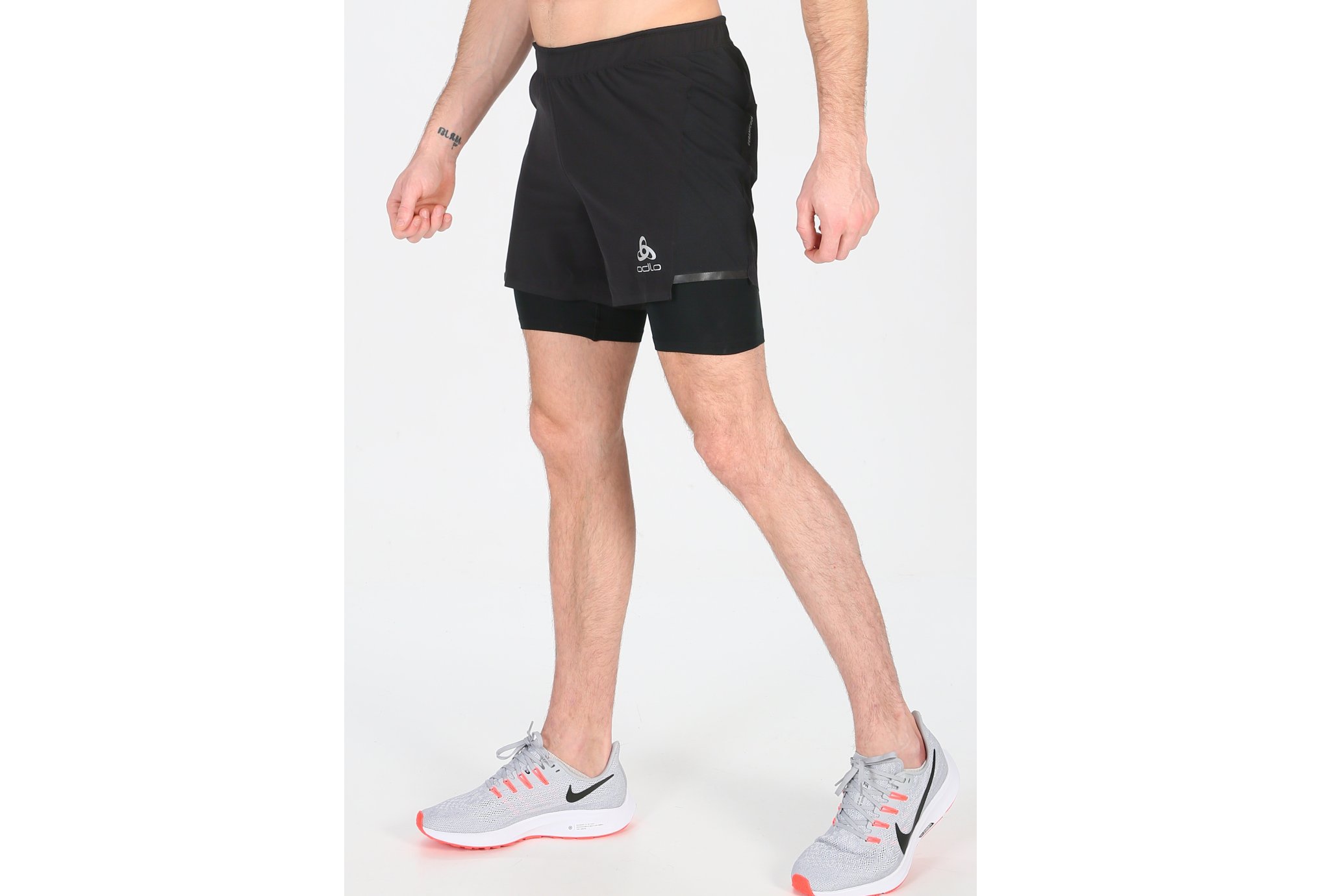 Odlo Pantal�n corto Zeroweight Ceramicool Pro 2en1