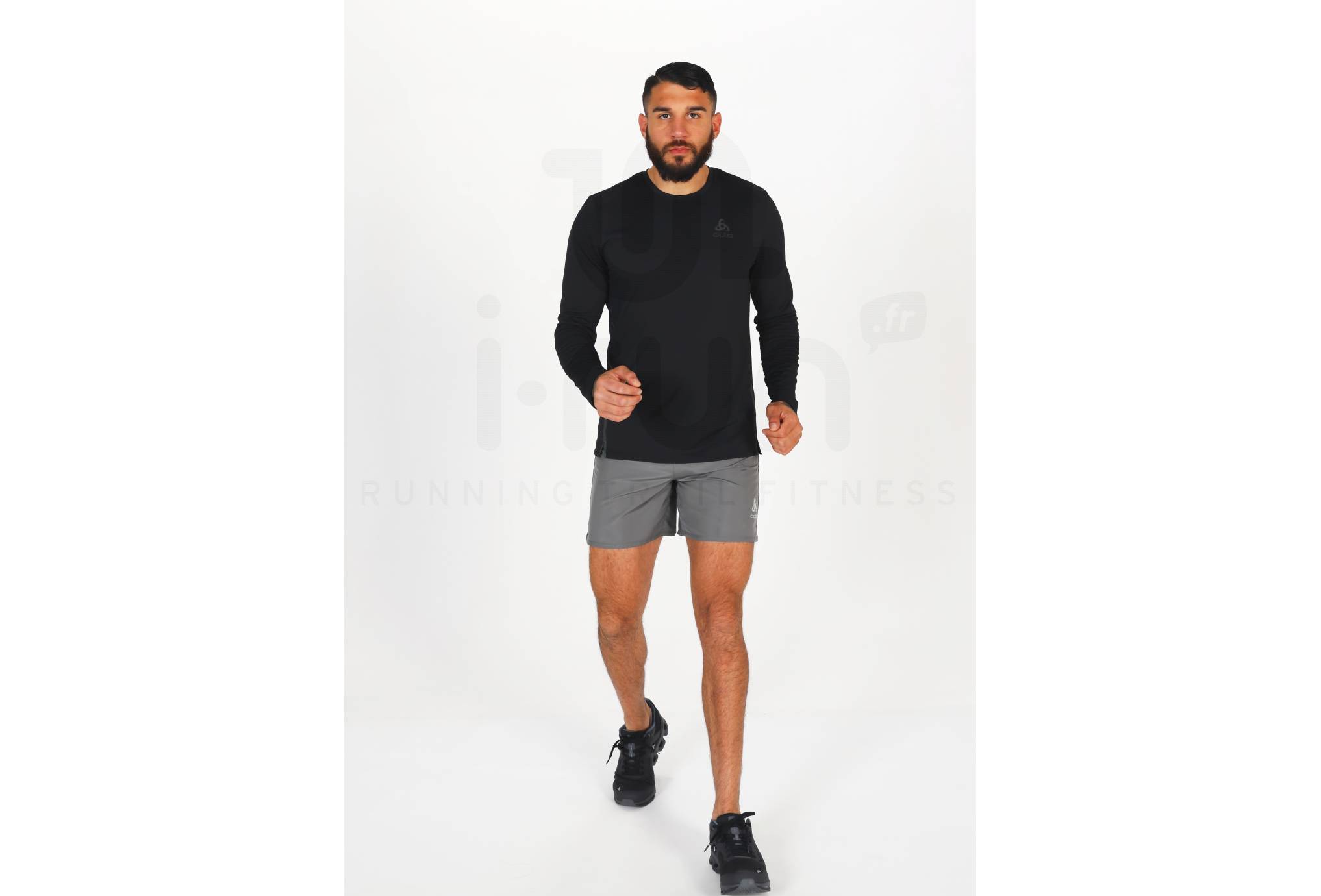 Odlo camiseta manga larga Zeroweight Chill-Tec Blackpack