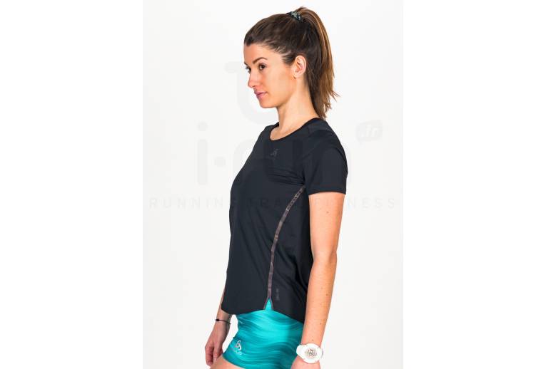 Odlo camiseta manga corta Zeroweight Chill-Tec Blackpack