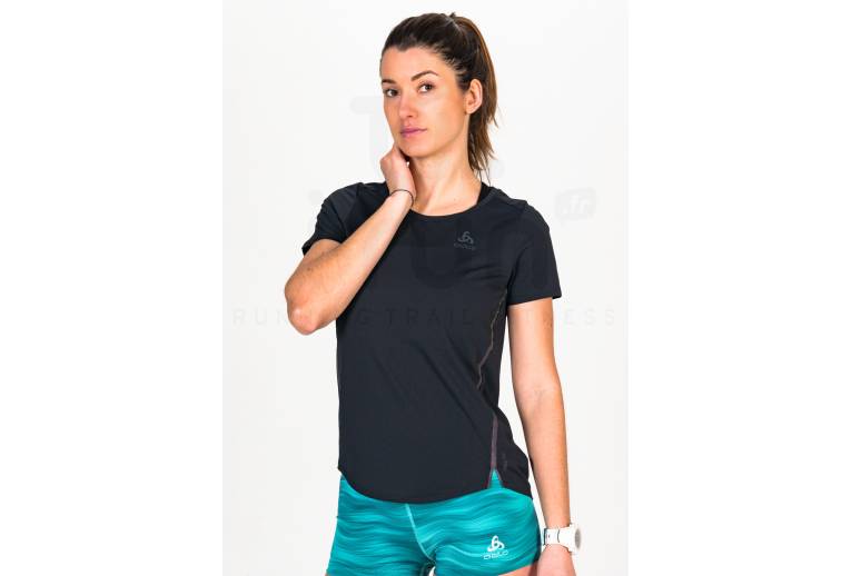 Odlo camiseta manga corta Zeroweight Chill-Tec Blackpack