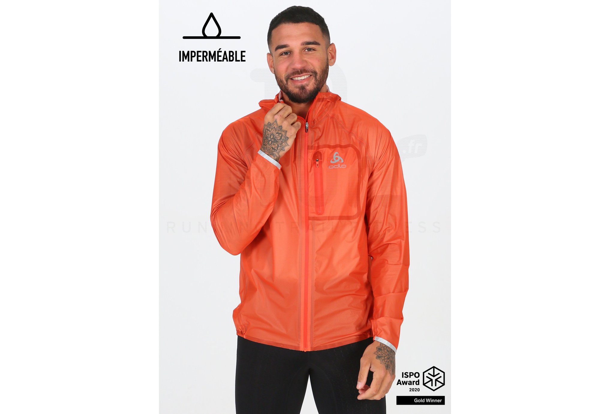 Odlo chaqueta Zeroweight Dual Dry Waterproof