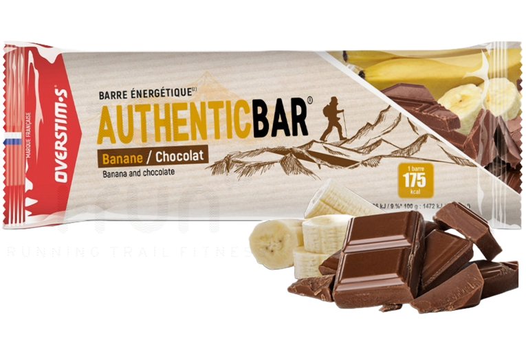OVERSTIMS Authentic Bar - Banane/Chocolat