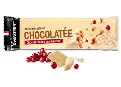Barre Chocolatée - Chocolat blanc/cranberries