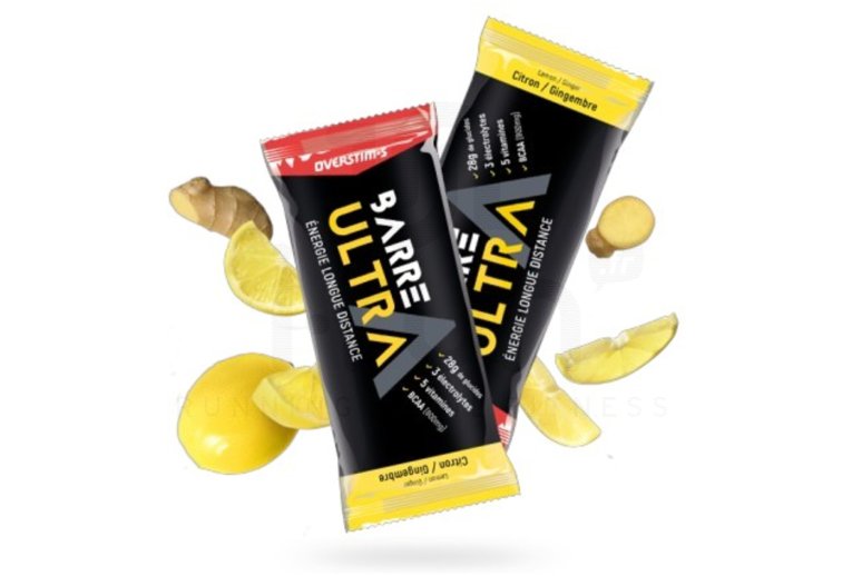 OVERSTIMS Barre �nerg�tique Ultra - banane et chocolat limone e zenzero