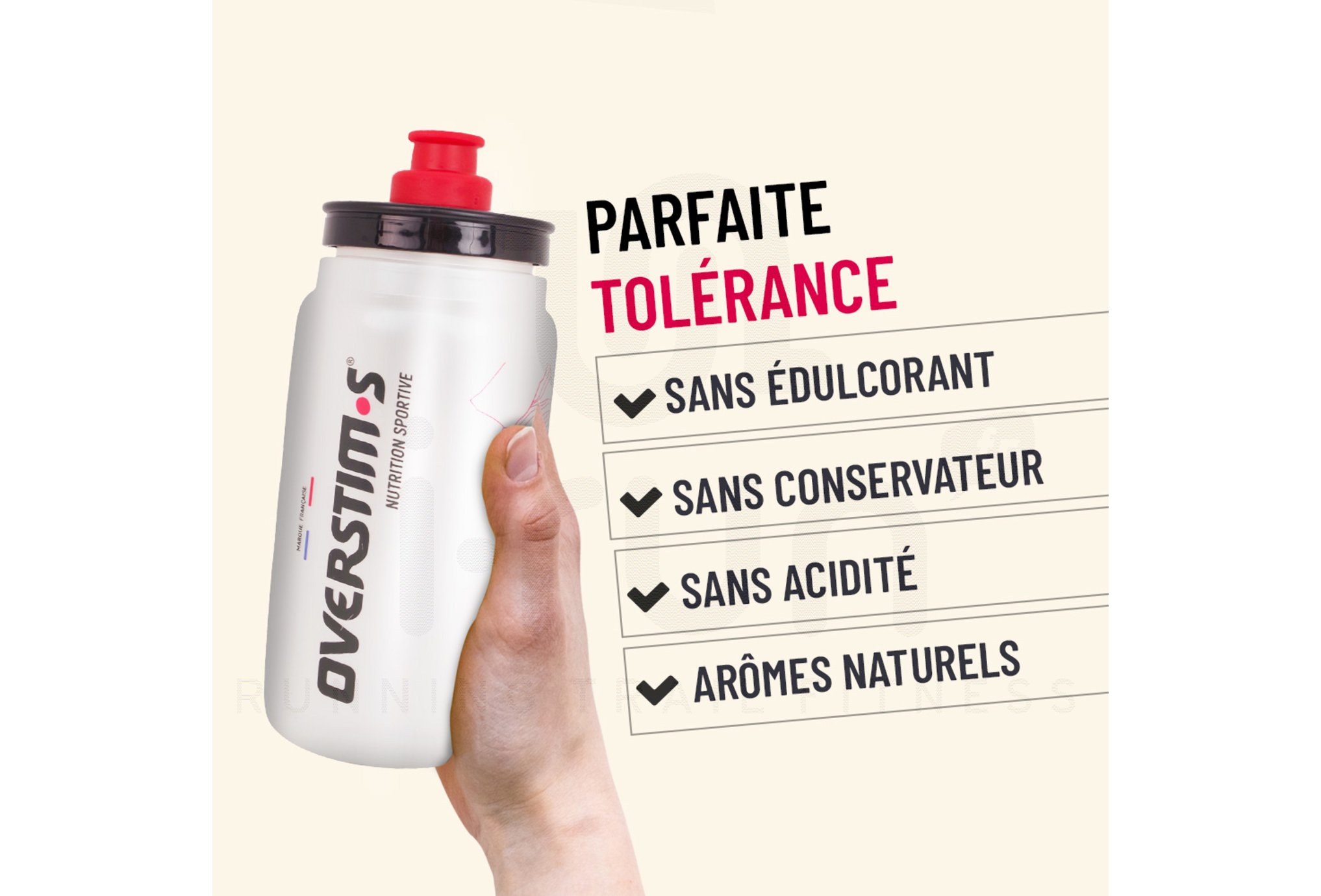 OVERSTIMS Boisson ?lectrolytes 80 g - Citron - Citron Vert Red fruits