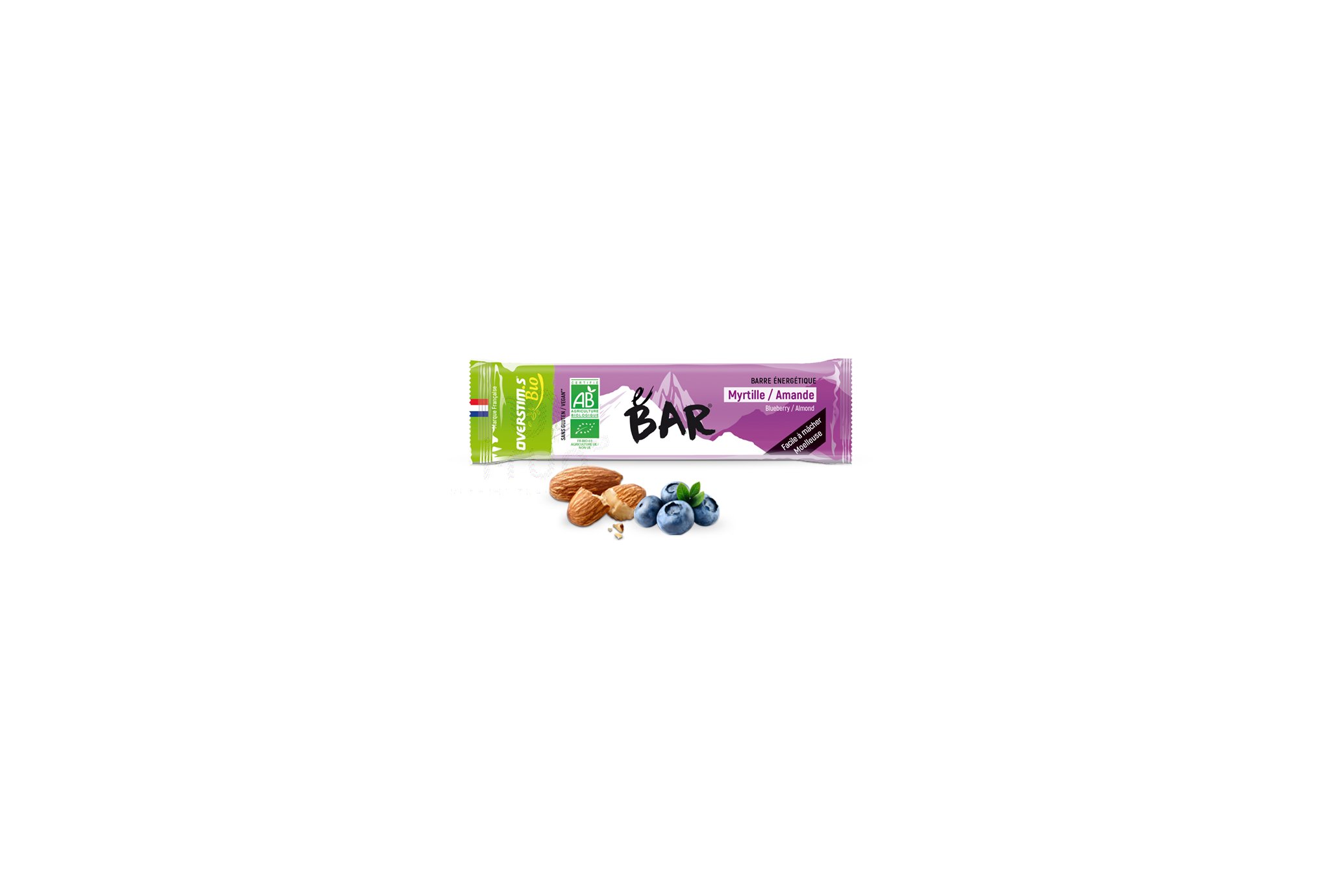 OVERSTIMS UTMB Bar - Myrtille/Amande/Vanille