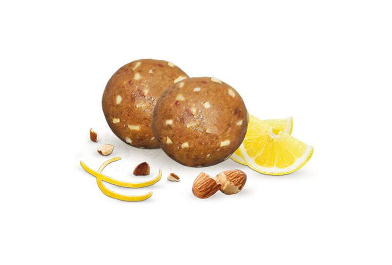 OVERSTIMS Energy Balls Bio - Lim�n y Almendras