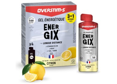 Étui Gels Endurance Energix Liquide 3+1 - Citron