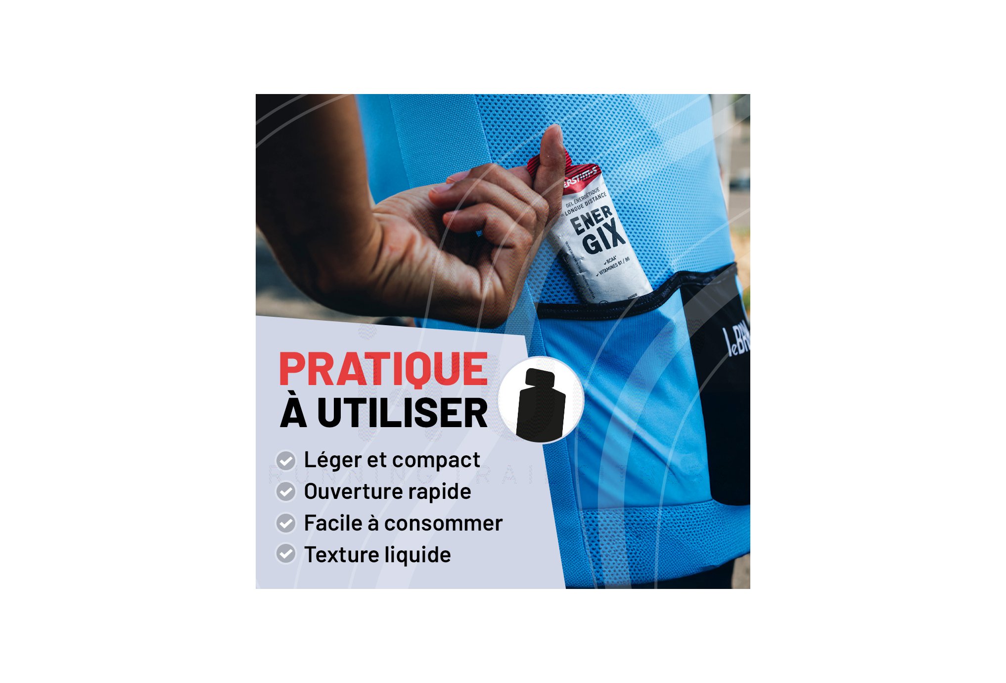 OVERSTIMS Estojo G�is Endurance Energix L�quido 3+1 - Frutos vermelhos