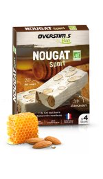 OVERSTIMS �tui Nougat Bio 4 barres