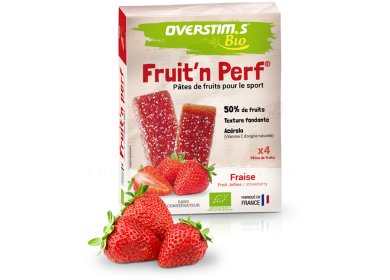 Étuis 4 barres Fruit'n Perf Bio - Fraise