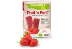 OVERSTIMS ?tuis 4 barres Fruit'n Perf Bio - Fraise