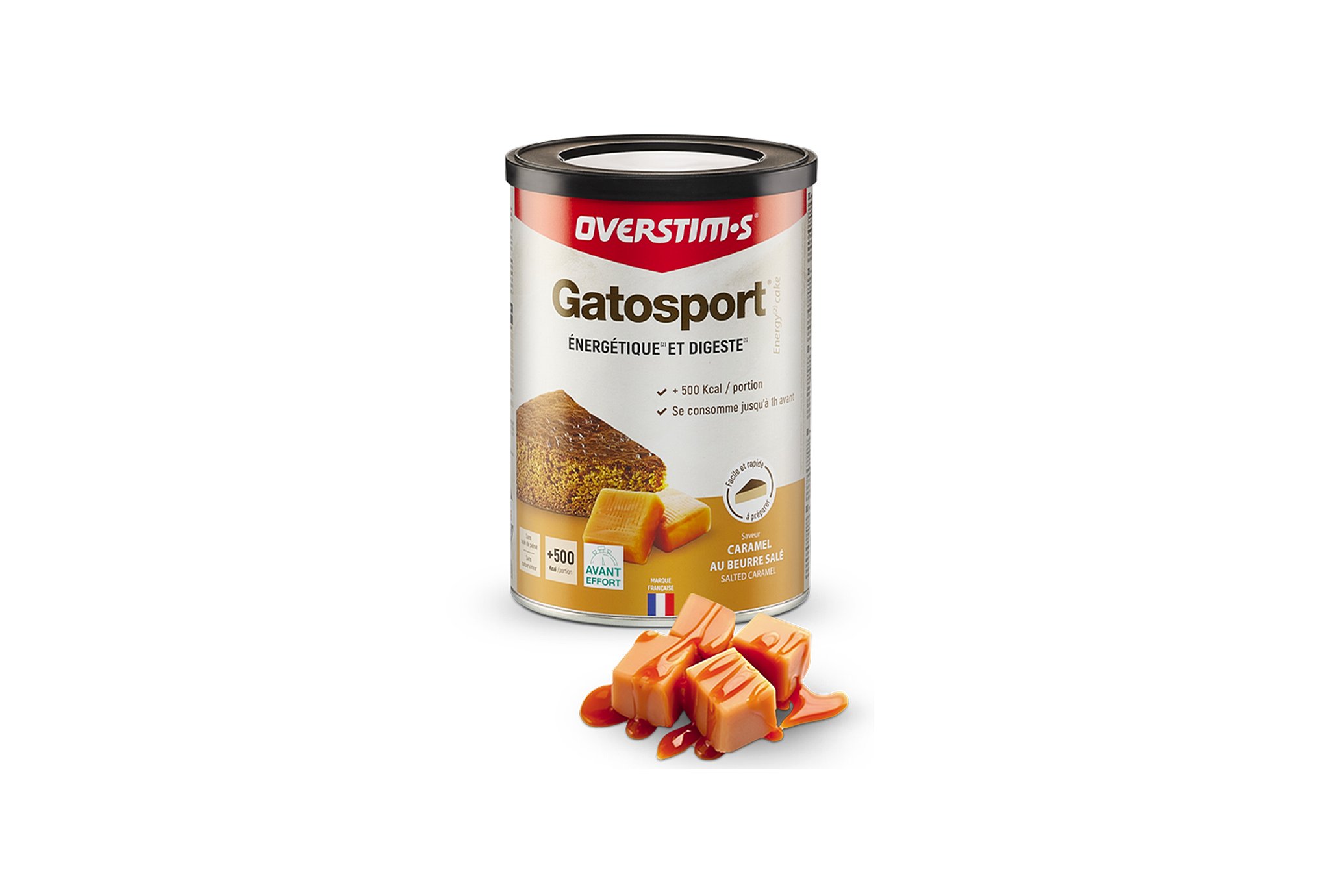 OVERSTIMS Gatosport 400 g - Caramel beurre salé Diététique $scat.CAT_NOM