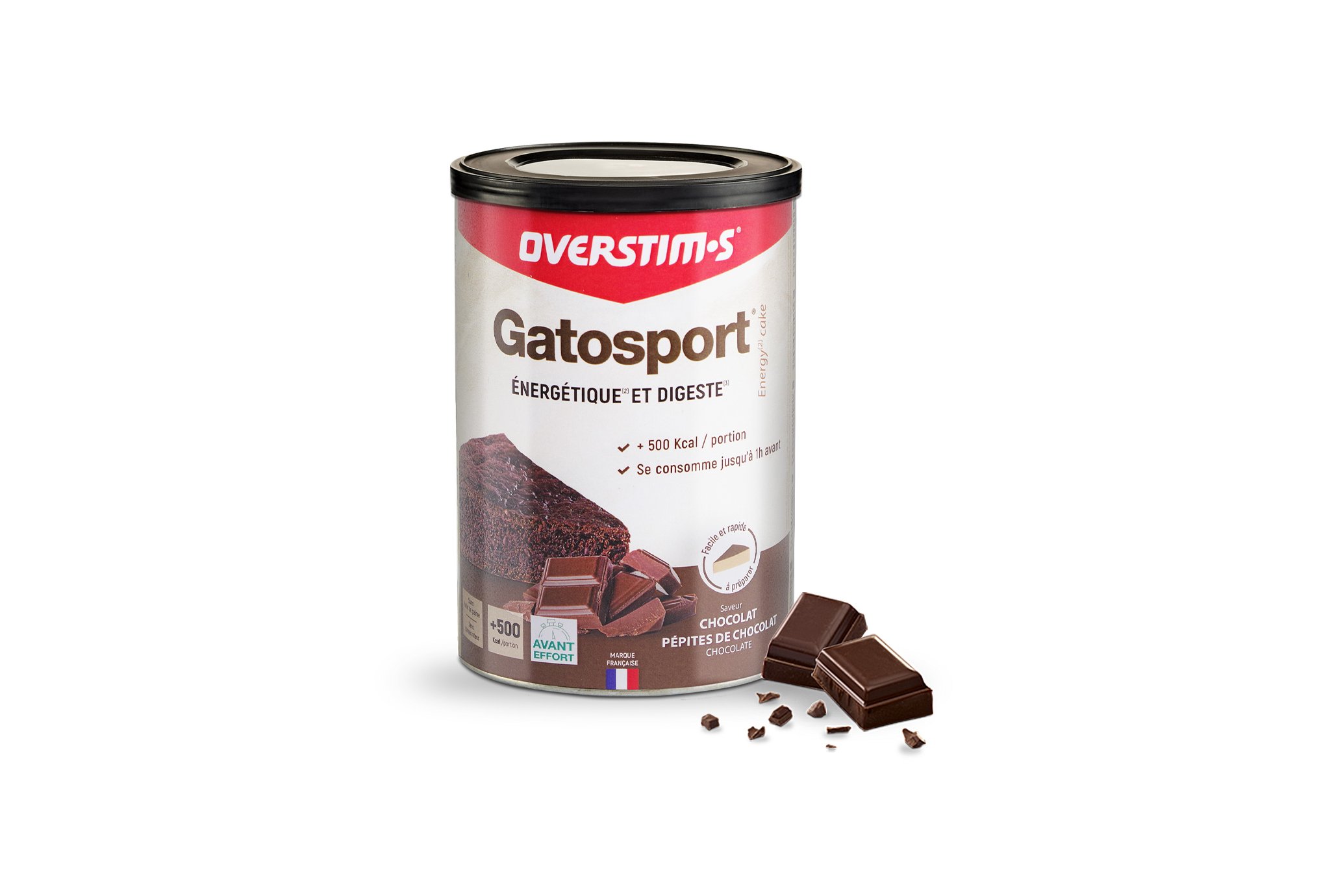 OVERSTIMS Gatosport 400 g - Chocolat/pépites de chocolat Diététique $scat.CAT_NOM