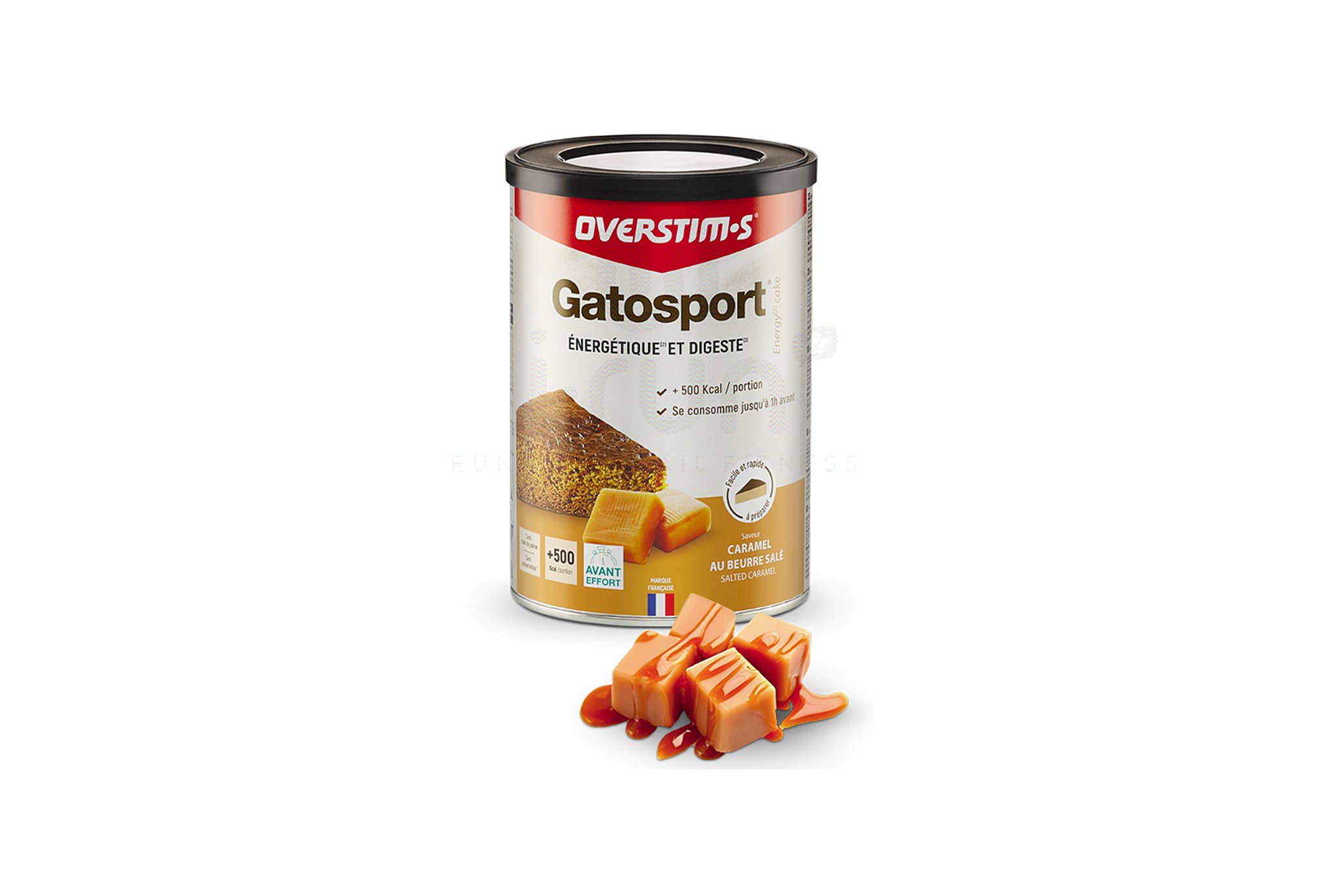 OVERSTIMS Gatosport 400 g - Caramel beurre sal�