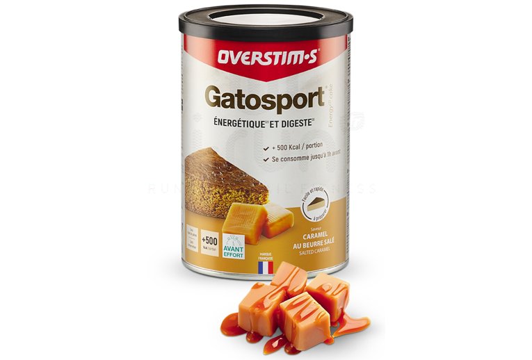 OVERSTIMS Gatosport 400 g - Caramel beurre sal�