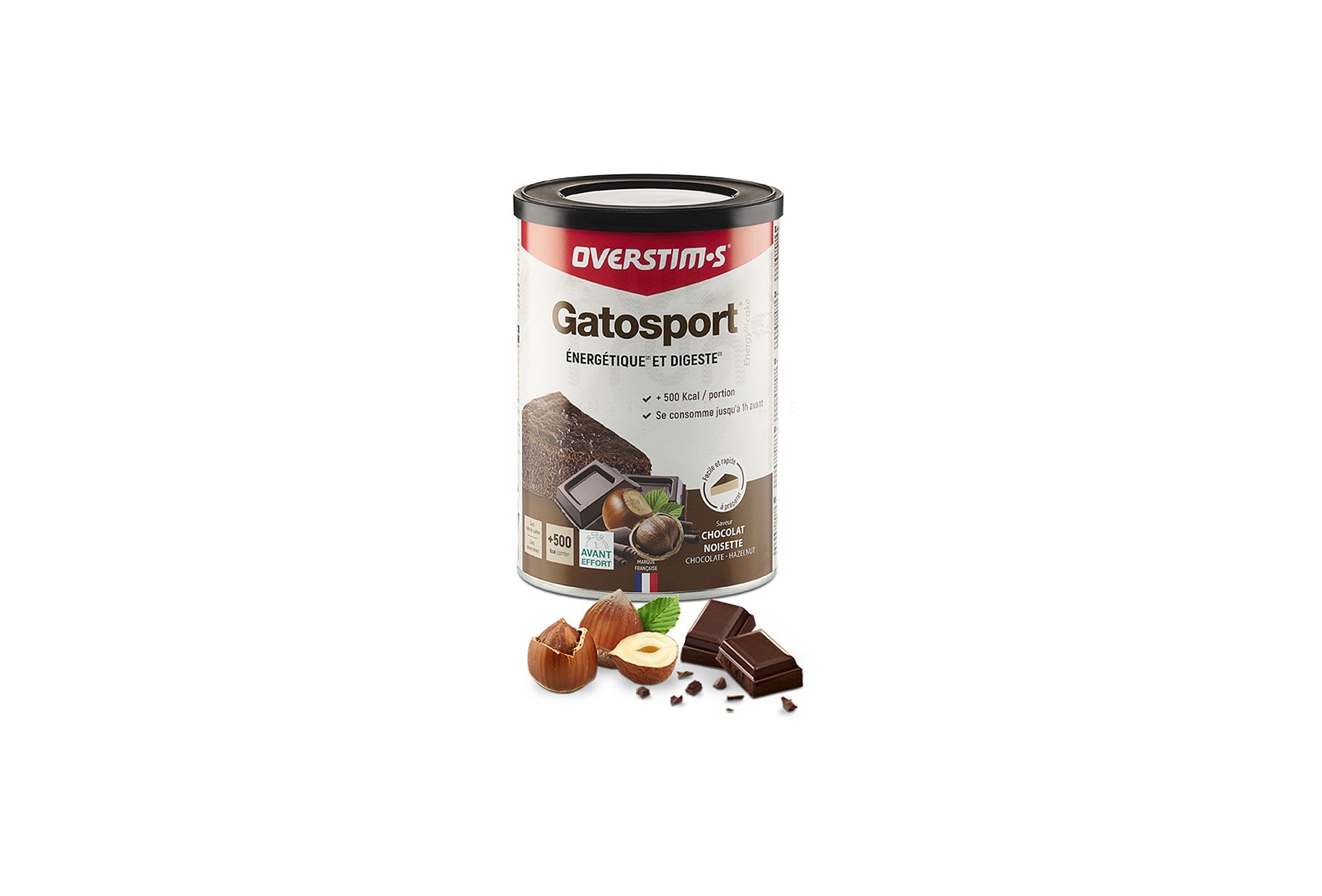 OVERSTIMS Gatosport 400 g - Chocolat noisette