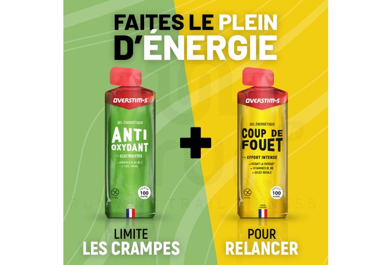 OVERSTIMS Gel Antioxydant - Pomme Verte 