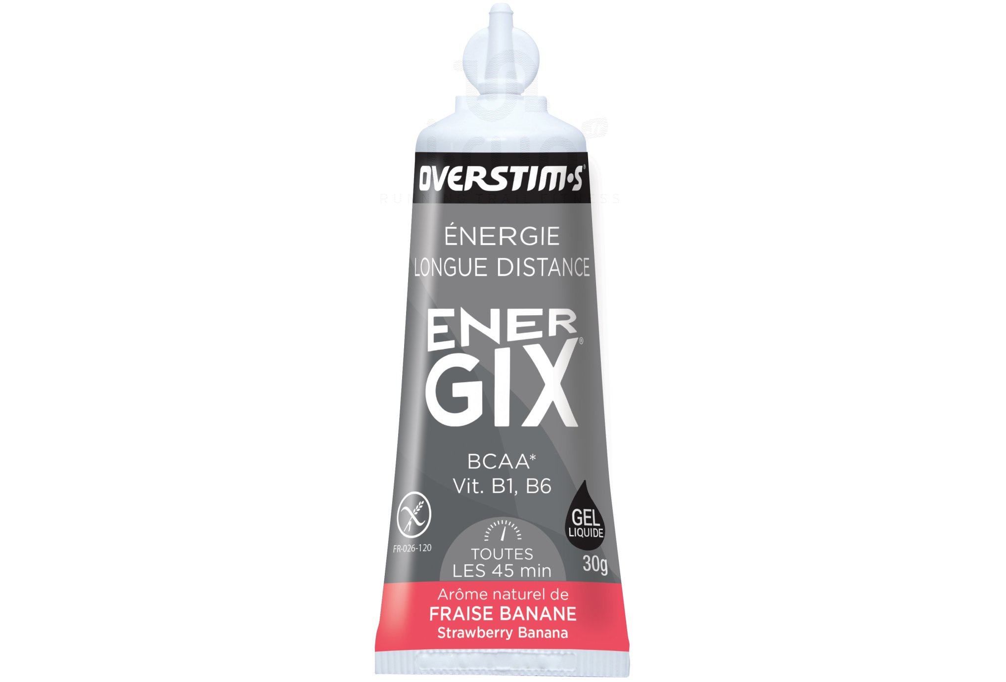 OVERSTIMS Gel Endurance Energix-Fresa banana