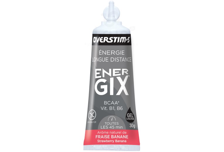 OVERSTIMS Gel Endurance Energix-Fresa banana