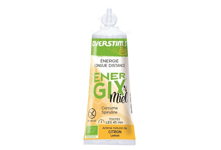 OVERSTIMS Gel �nerg�tique Endurance Energix Miel Bio - Citron 
