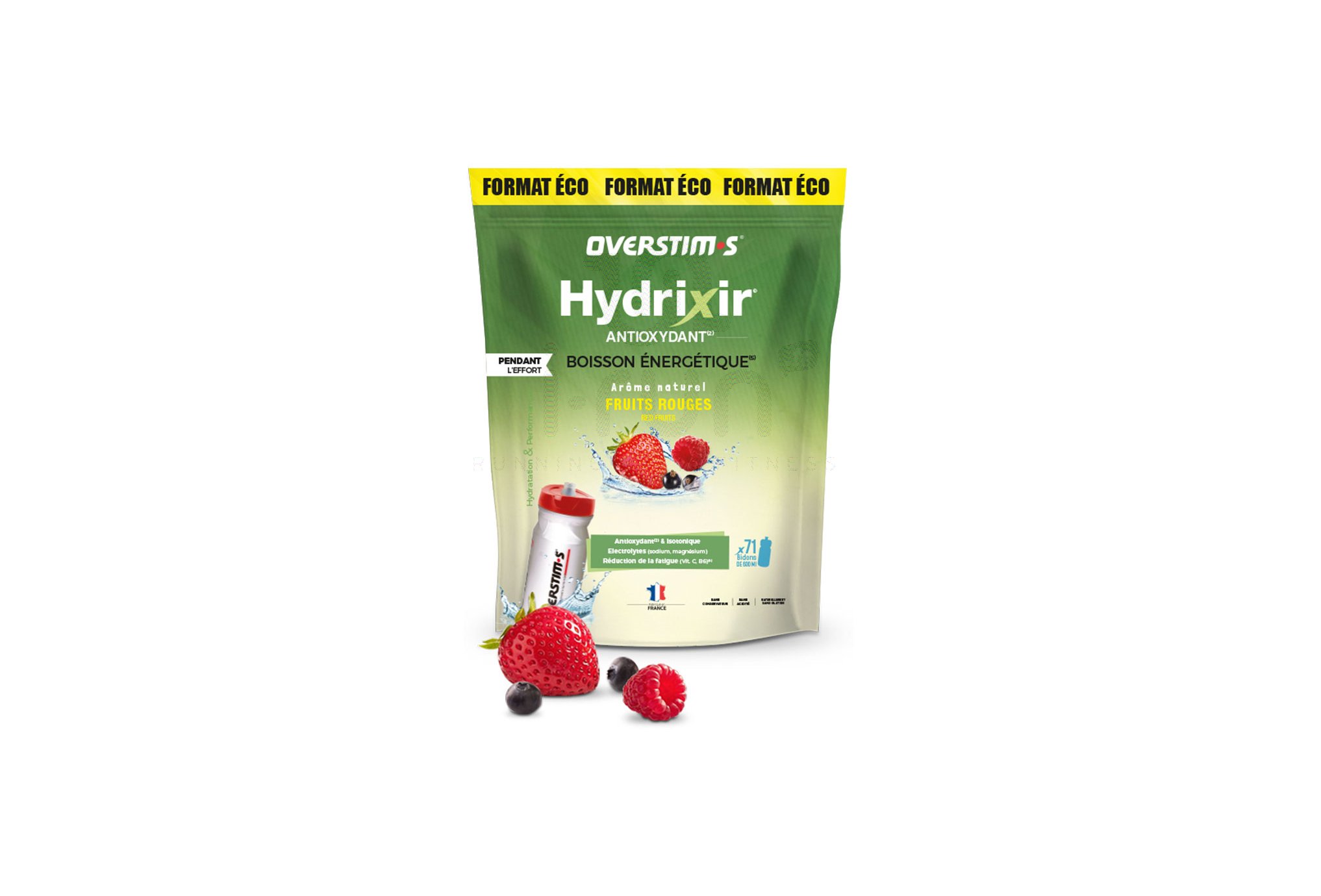 OVERSTIMS Hydrixir 3 kg - Fruits rouges