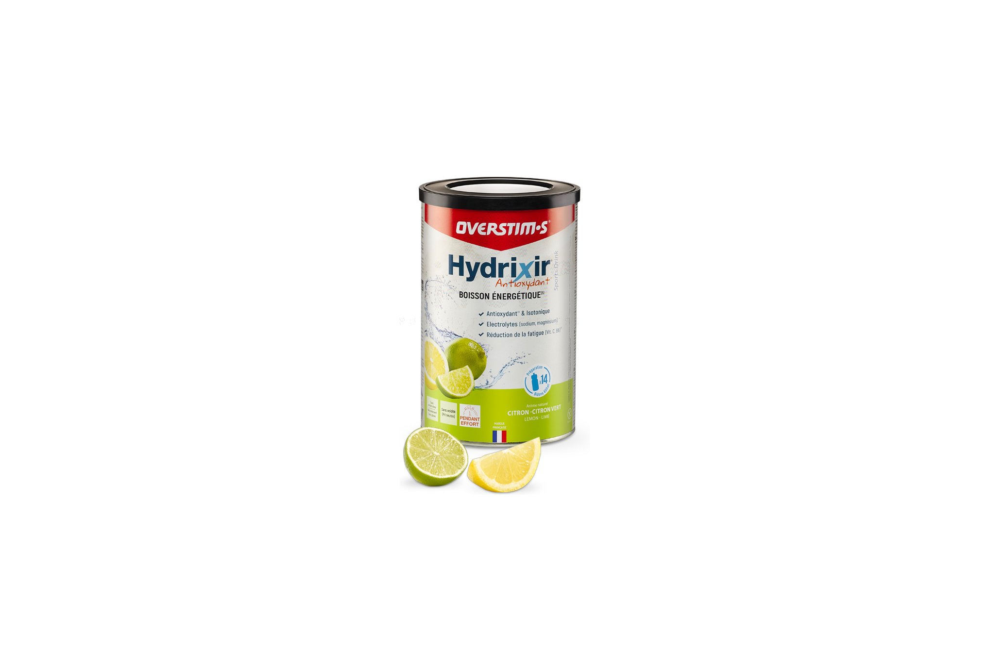 OVERSTIMS bebida isot�nica Hydrixir 600 g - lima lim�n