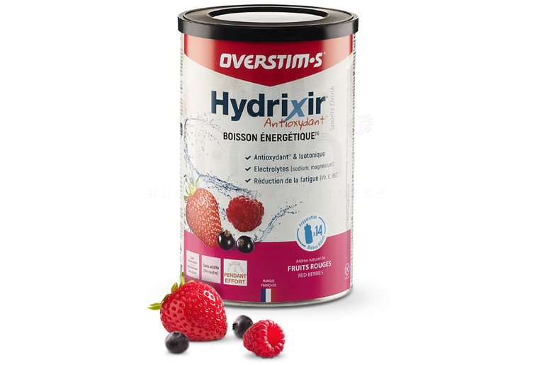 OVERSTIMS Hydrixir 600 g - Fruits rouges