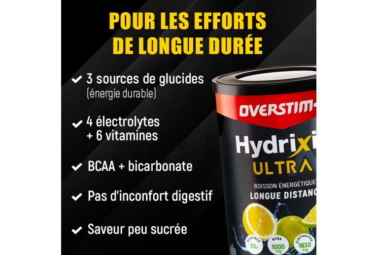 OVERSTIMS Hydrixir Ultra - Citron - Citron vert - 400 g 