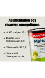 OVERSTIMS Malto Antioxydant 450 g - Fruits rouges